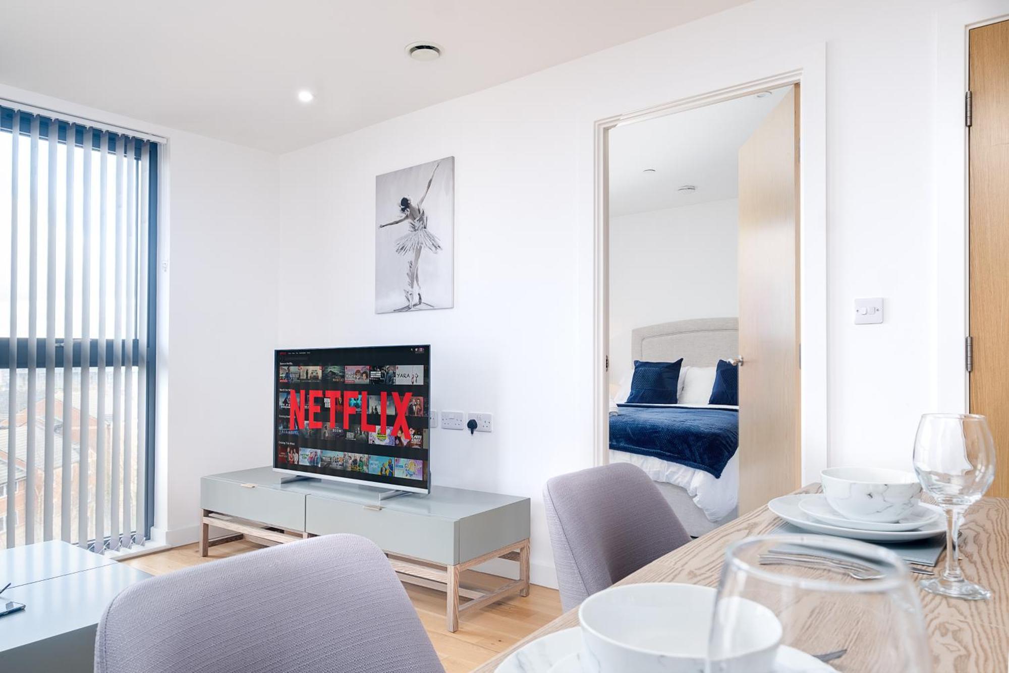 Broadway Mailbox Luxury New 1 Bed Apartment With Free Parking Birmingham Bagian luar foto